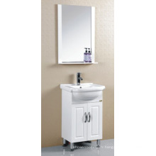 Meubles blancs peints d&#39;armoire de salle de bains de PVC (P-020)